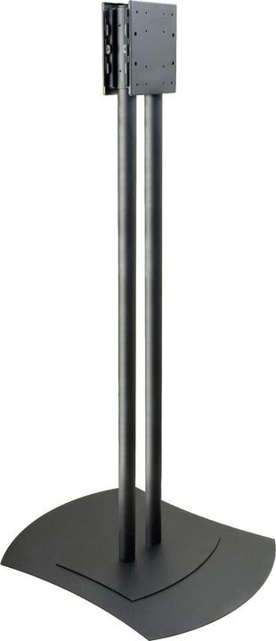 Actual product image Peerless Flat Panel Display Stand FPZ-600 - Setup for 4 LCD Displays - Black - Bi (Ground, 60")