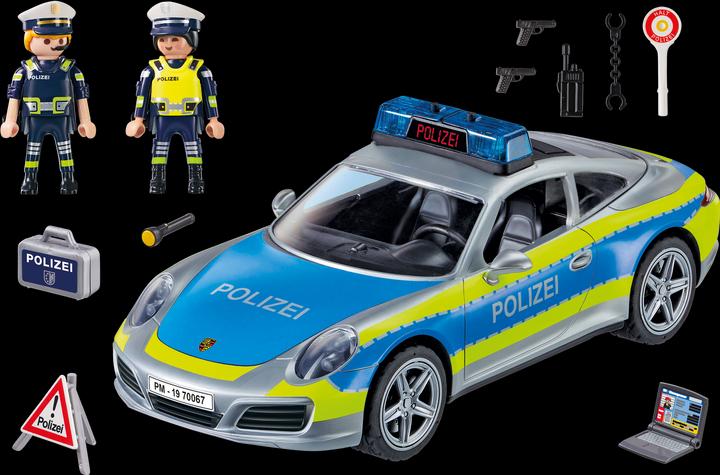 Immagine prodotto Playmobil Porsche 911 Carrera 4S Polizia (70067, Playmobil Porsche)