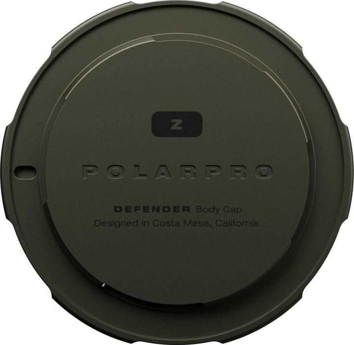 Actual product image PolarPro Camera body cover Nikon Z Mount - Forest