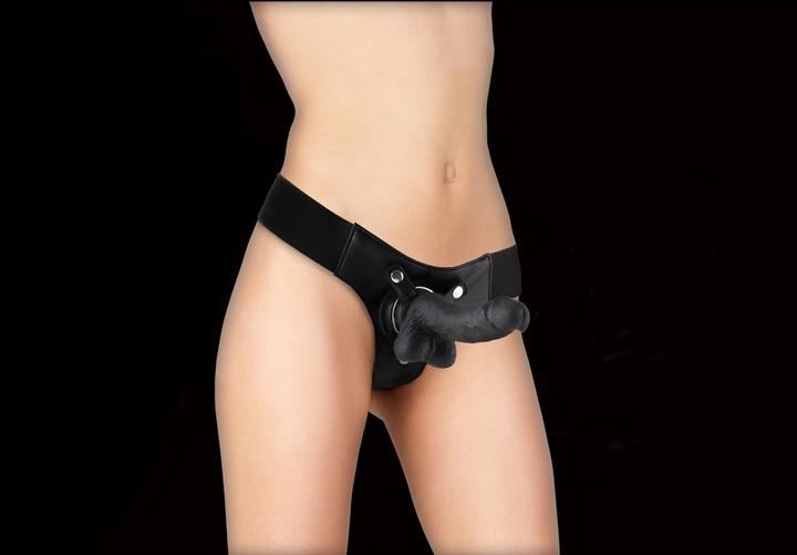 Actual product image Ouch! Realistic - 7 Inch - Strap-On