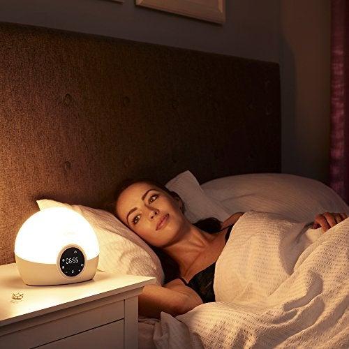 Actual product image Lumie Lichtwecker mit Einschlafsonnenuntergang
