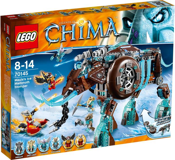 LEGO Legends of Chima Mammut di ghiaccio di Maula (70145)