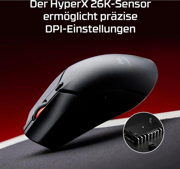 Actual product image HP HyperX Pulsefire Haste 2 Mini (Wireless, Cable)