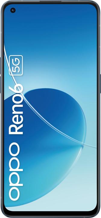 Produktbild OPPO Reno6 (128 GB, Stellar Black, 6.40", Dual SIM, 64.14 Mpx, 5G)