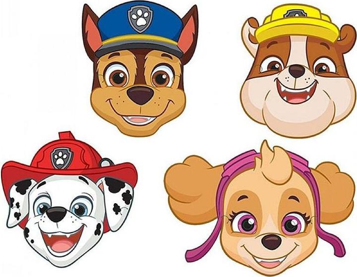 Paw Patrol Pat Patrouille Masken