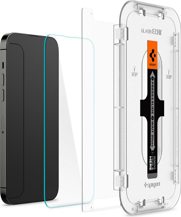 Actual product image Spigen Glass.tR EZ Fit (2 Piece, Apple iPhone 14 Pro Max)
