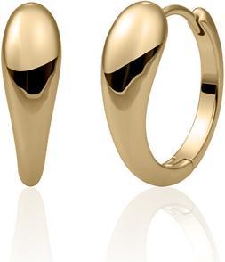 Sparkling Jewels Sparkling - Gold-plated earrings made of EAG30 silver (EAG30)
