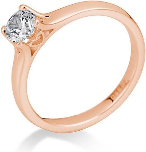 Actual product image Breuning 4 prong set from 0.40 ct. (53, 585/14 K Gold)