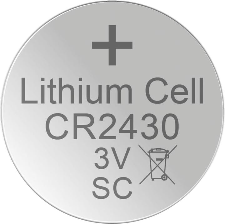 Image du produit Hückmann Pile bouton au lithium 3V (5 pcs, CR2430, 290 mAh)