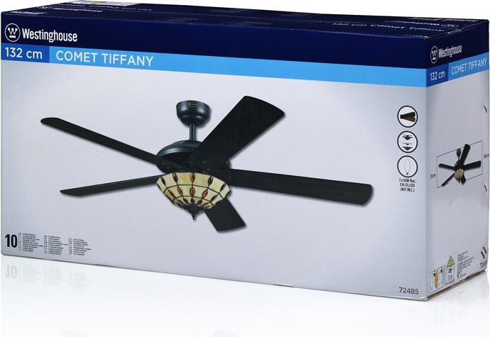 Actual product image Westinghouse Comet Tiffany (49 dB)