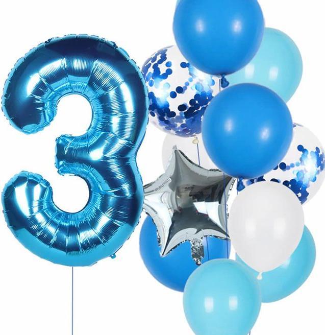 Immagine prodotto MU Style Palloncini 3° Compleanno (1 x)