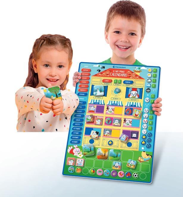 Actual product image Clementoni First Magnetic Calendar