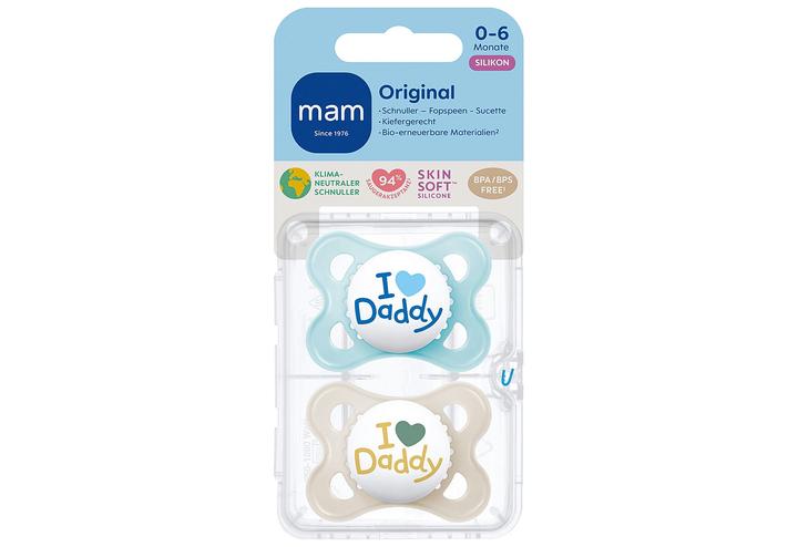 Actual product image MAM I love Daddy (2 x, up to 6 M.)