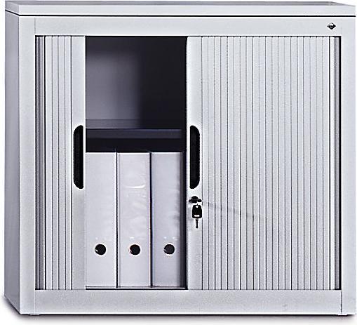 Actual product image C+P Roller shutter cabinet with horizontal blind (100 x 42 x 103 cm)