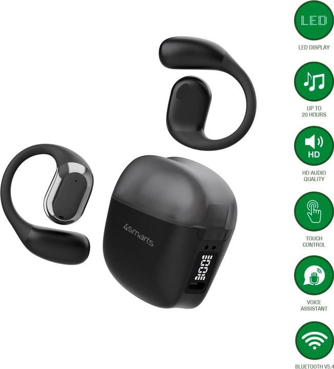Image du produit 4smarts SkyBuds (pas de réduction du bruit, 5 h, Sans fil)