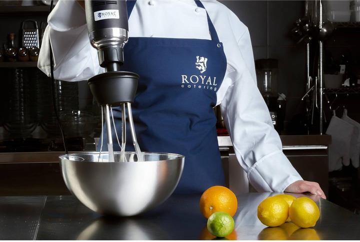Produktbild Royal Catering Stabmixer Gastro 500 W Edelstahl Mixer Schneebesen Mixstab 16.000 U min 250 mm