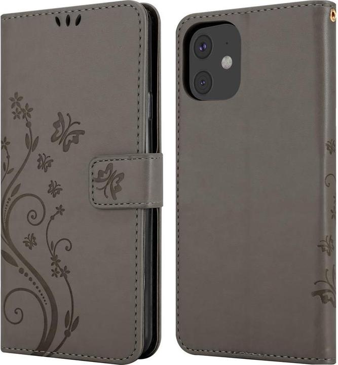 Produktbild Cadorabo Flower Book Cover (Apple iPhone 11)