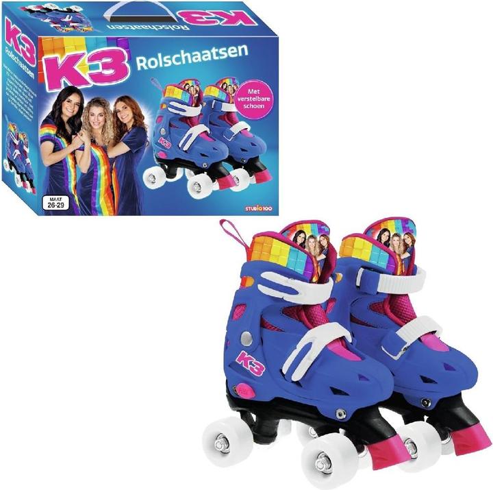 Produktbild K3 Rollschuhe Rainbow, Grösse 26-29 (26, 27, 28, 29)