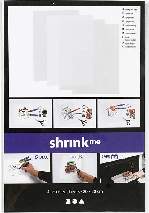 Actual product image Creativ Company Plastic shrink plates