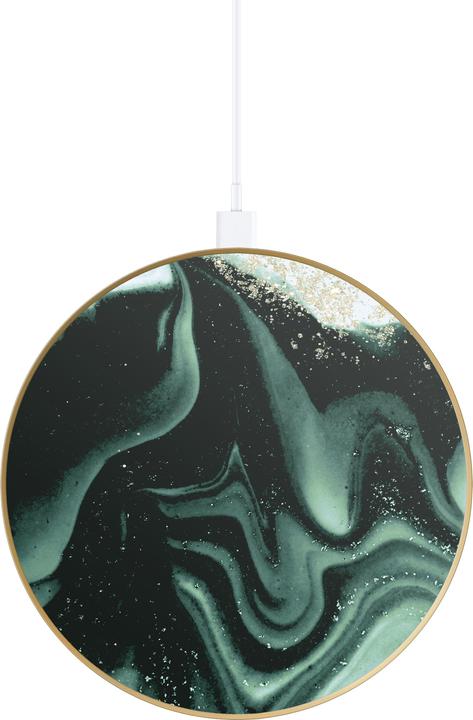 Image du produit iDeal Of Sweden Chargeur universel Golden Olive Marble (10 W)
