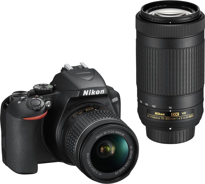 Produktbild Nikon D3500 Double zoom Kit (24.20 Mpx, APS-C / DX)