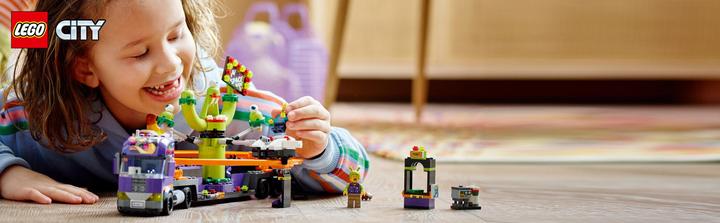 Immagine prodotto LEGO Camion con giostra spaziale (60313, LEGO City)