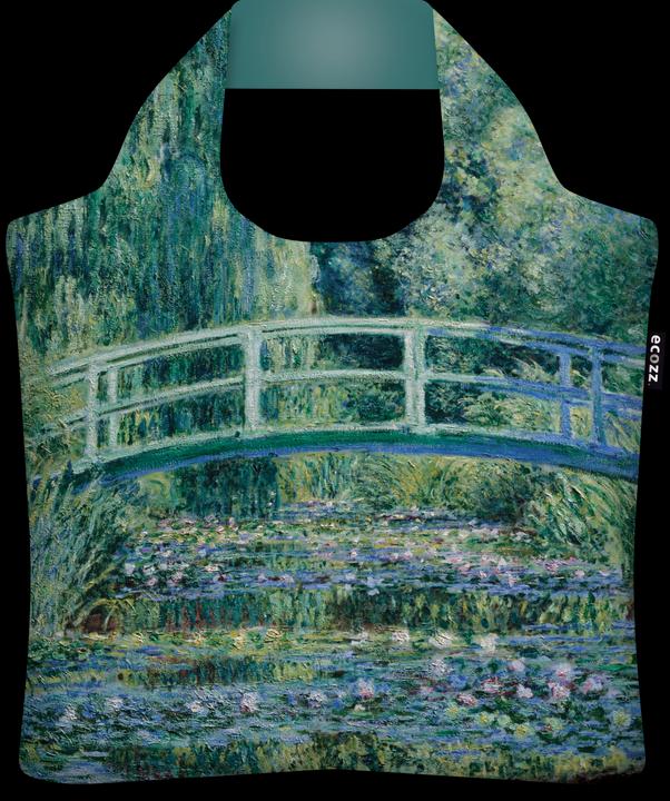Ecozz Tasche Water Lillies and the Japanese Bridge - Claude Monet