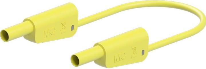 Stäubli SLK-4N-F25 Measuring cable ( - ) 50 cm Yellow 1 pc.