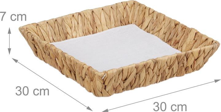 Actual product image Relaxdays 2x fruit bowl (30 x 30 x 7 cm)