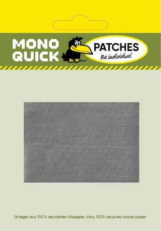 Image du produit Mono Quick Bügelflicken "kochfest & extra leicht" 10x20 cm (1 x)