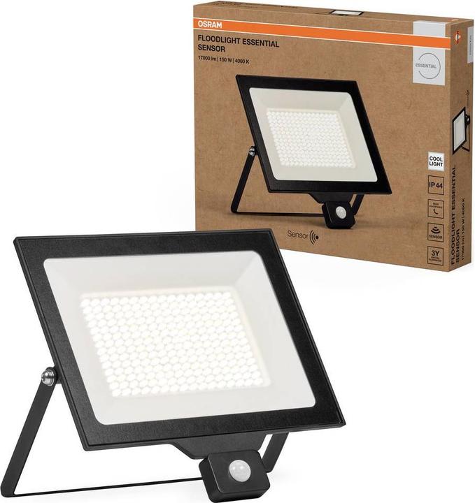 Produktbild Osram Floodlight Essential Sensor 150W 4000K 4099854429958 LED-Aussenstrahler mit (15000 lm, IP44)