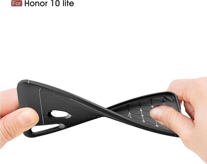Produktbild Screenguard Honor 10 Lite Hülle Leather Design TPU Cover (Honor 10 Lite)