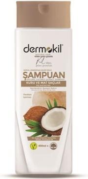 Konjac Sponge DERMOKIL Natural Hair szampon do włosów suchych Coconut 400ml (400 ml)
