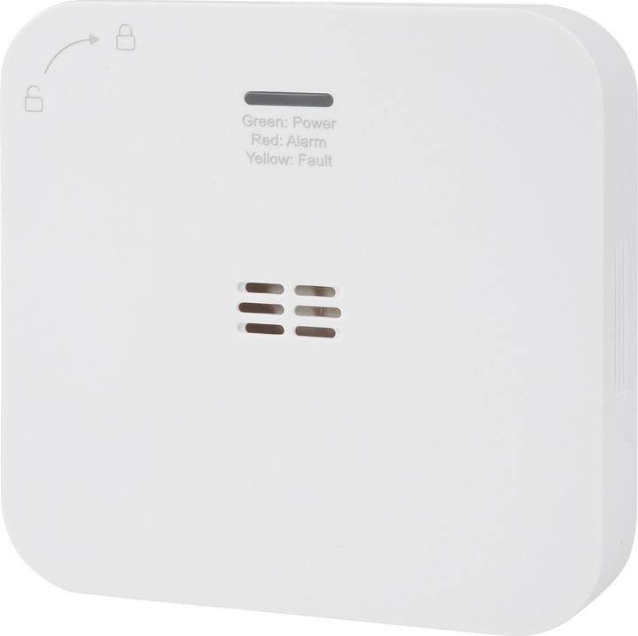 Actual product image Smartwares FGA-13800 Carbon Monoxide Detector with App Control Battery Operated d