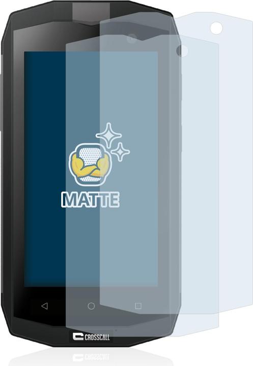 Produktbild BROTECT Entspiegelungsfolie Displayschutz Displayschutzfolie Folie Matt (2 Stück, Crosscall Trekker M1 Core)