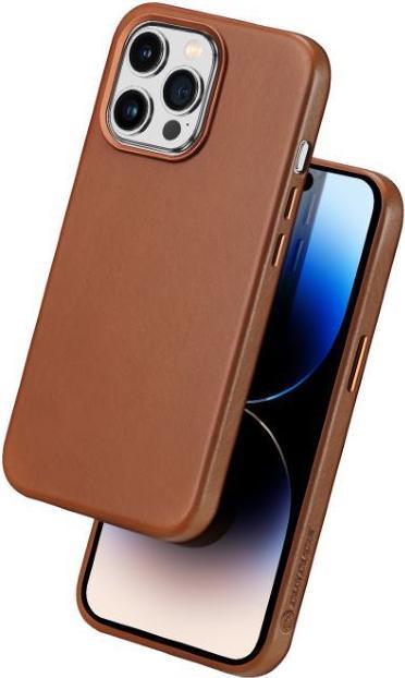 Actual product image Dux Ducis Naples Series Genuine Leather Case (Apple iPhone 14 Pro Max)