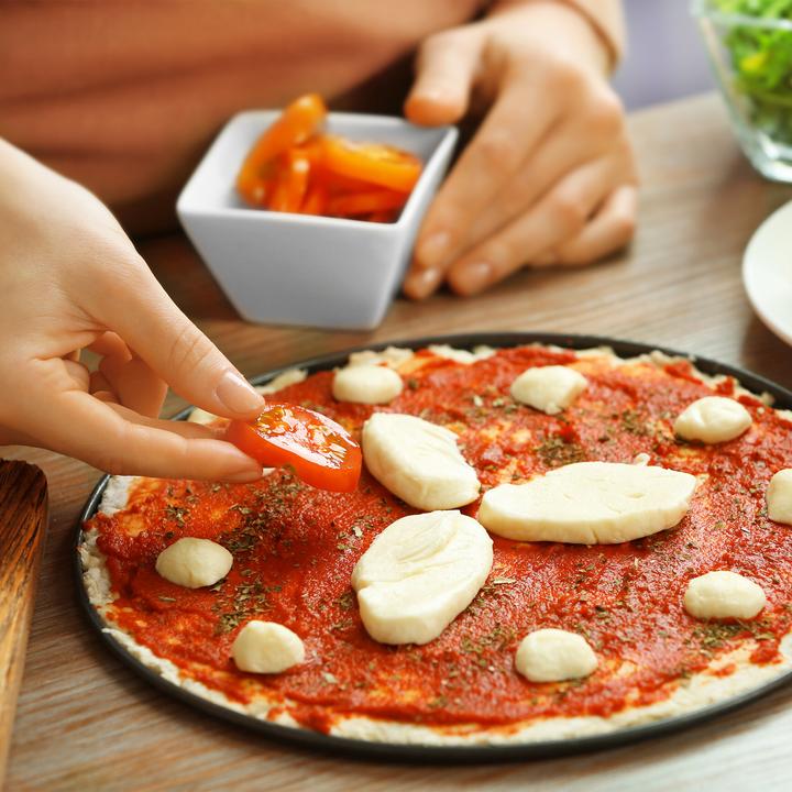 Immagine prodotto Relaxdays Set da 2 teglie rotonde da forno
