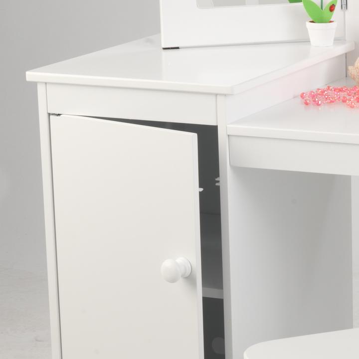 Produktbild KidKraft Frisiertisch und Stuhl Deluxe (Kindersitzgruppe)