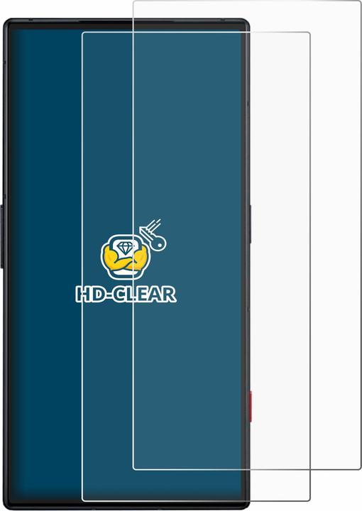 Productafbeelding BROTECT Schermbeschermer Clear (2 Stuk, ZTE Nubia Red Magic 8S Pro)