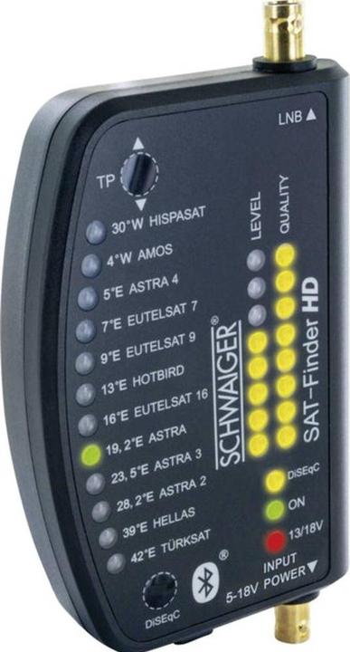 Produktbild Schwaiger Sat-Finder HD inkl. Akku (DiSEqC)