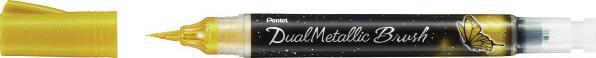 Produktbild Pentel Brushpen Dual Metallic (Gold, 1 x)