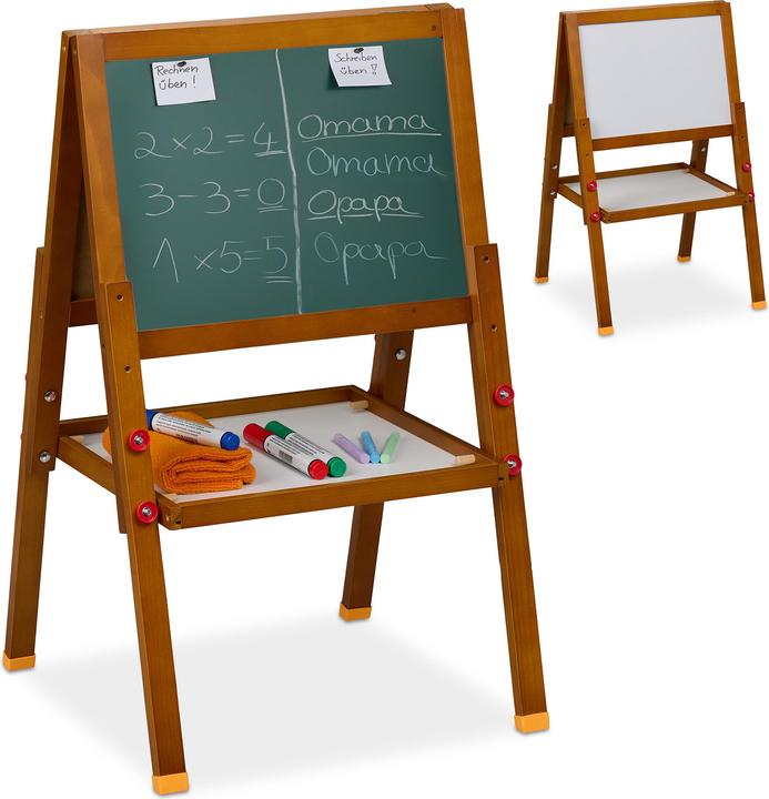 Actual product image Relaxdays Children's easel
