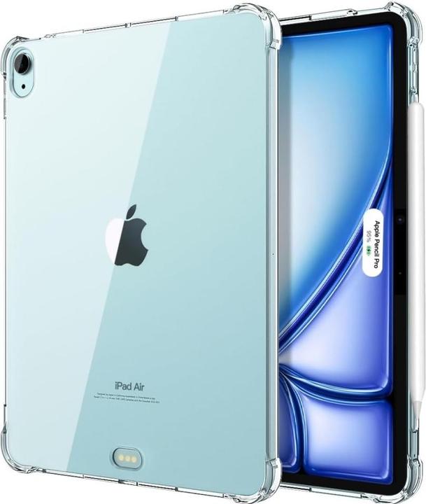 Actual product image Screenguard Apple iPad Air 13 2024 (M2) Cover Crystal Soft Airbag Bumper (iPad Air 13 2024 (M2))