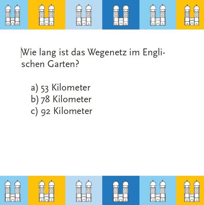 Actual product image Munich Quiz (new edition) (German)