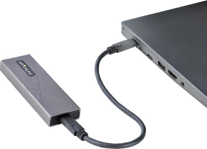 Produktbild StarTech com M2-USB-C-NVME-SATA, Enceinte ssd, M.2, M.2, 10 Gbit/s, Connectivité USB, Gris (M.2)