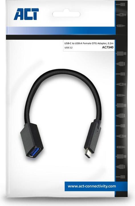 Immagine prodotto USB A - USB Tipo C (0.20 m, USB 3.2 Gen 1)