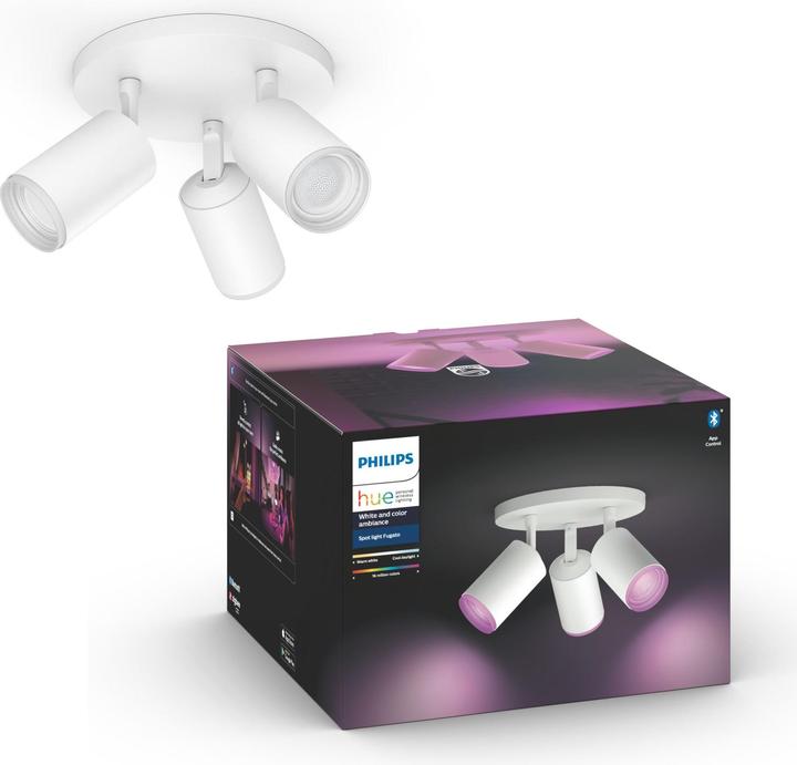 Actual product image Philips Hue Fugato Base BT (1050 lm, GU10)