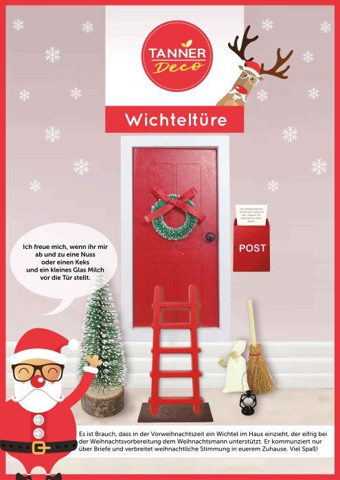 Immagine prodotto Tanner Set porta Babbo Natale segreto / porta Elfo