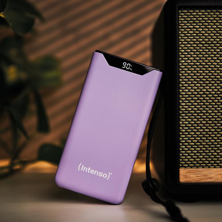 Produktbild Intenso Powerbank F20000 20000 mAh Purple (20000 mAh, 20 W, 74 Wh)