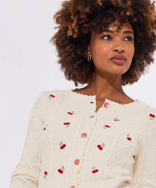 Immagine prodotto Joe Browns Cherry Cable Knit Cardigan (36)